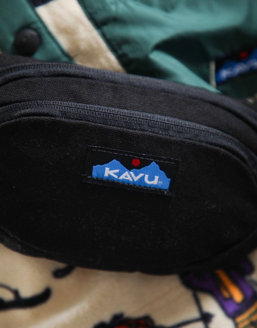 KAVU Canvas Spectator Hip Pack Black Night