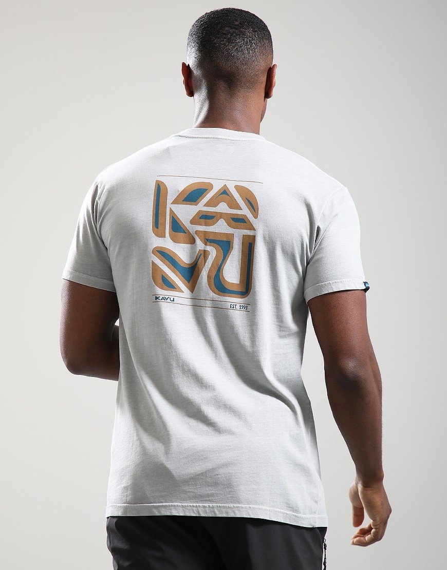 KAVU Cubed T-Shirt Ultimate Grey