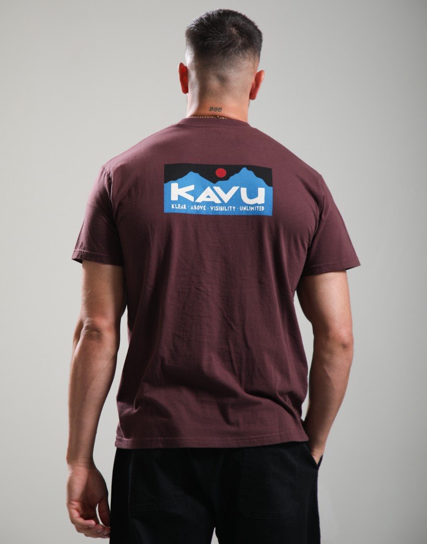 KAVU Klear Above Etch T-Shirt Cocoa Powder