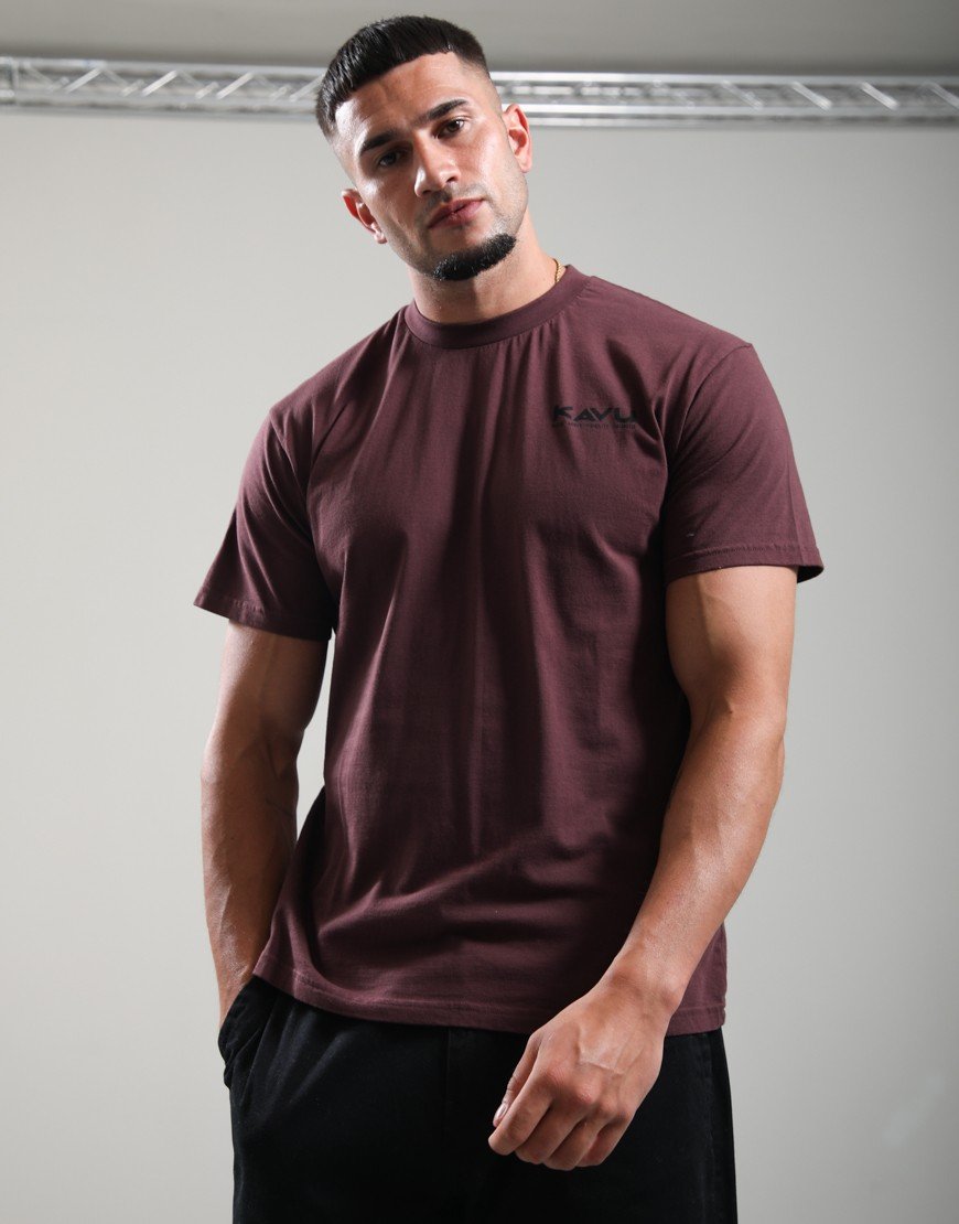 KAVU Klear Above Etch T-Shirt Cocoa Powder