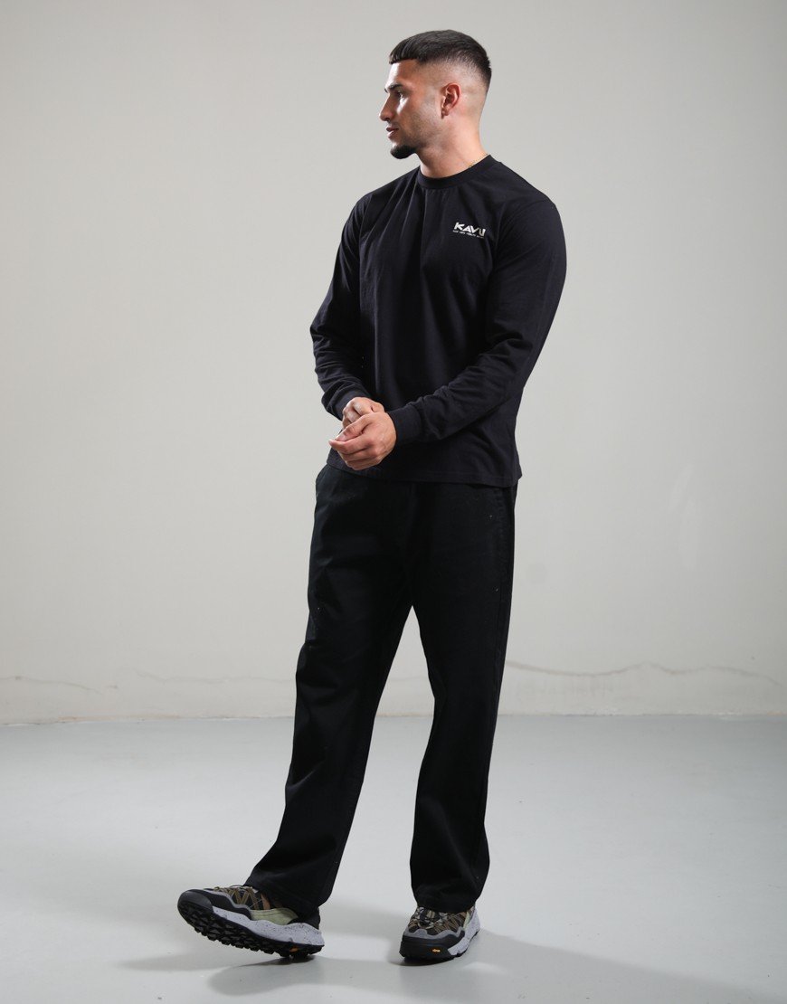 Kavu Long Sleeve Etch Art T-Shirt Black