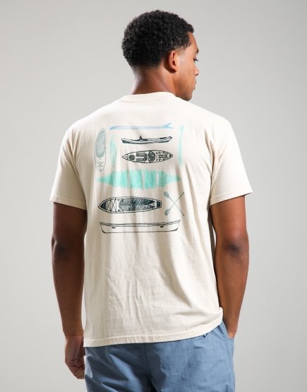 KAVU Paddle Out T-Shirt Moonbeam