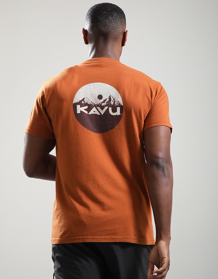 KAVU Range T-Shirt Cedar Rust
