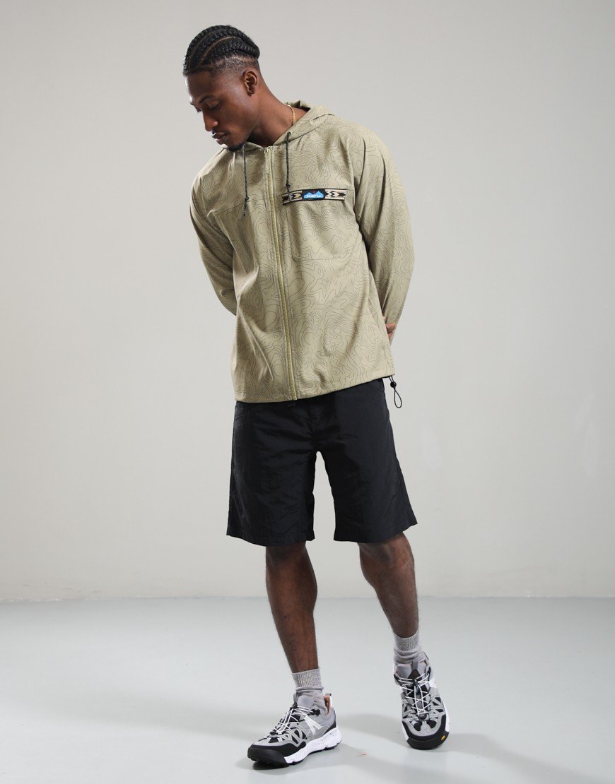 Kavu River Throwshirt Jacket Terrain Topo