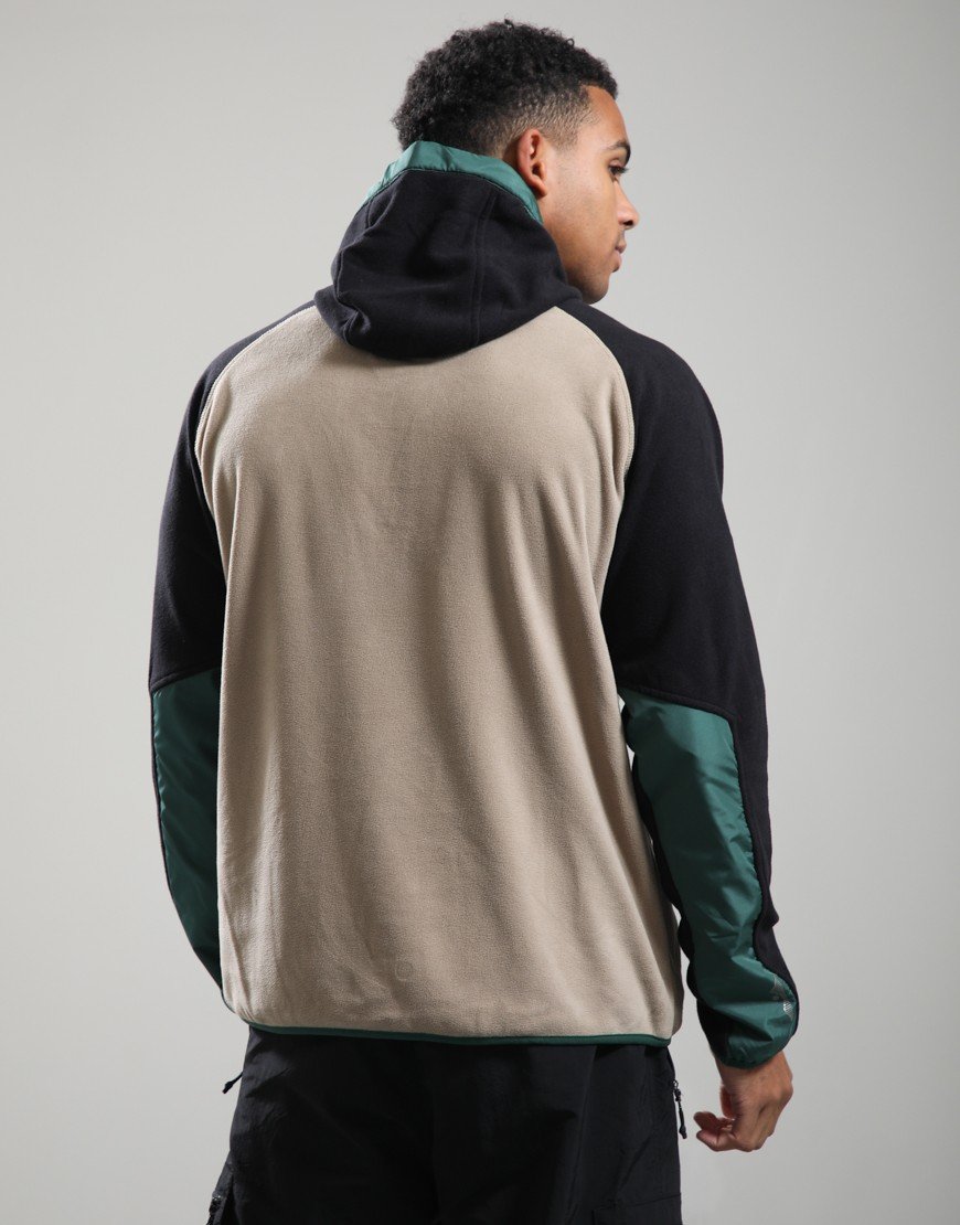 KAVU Teannaway Fleece Hoodie Blackened Oak
