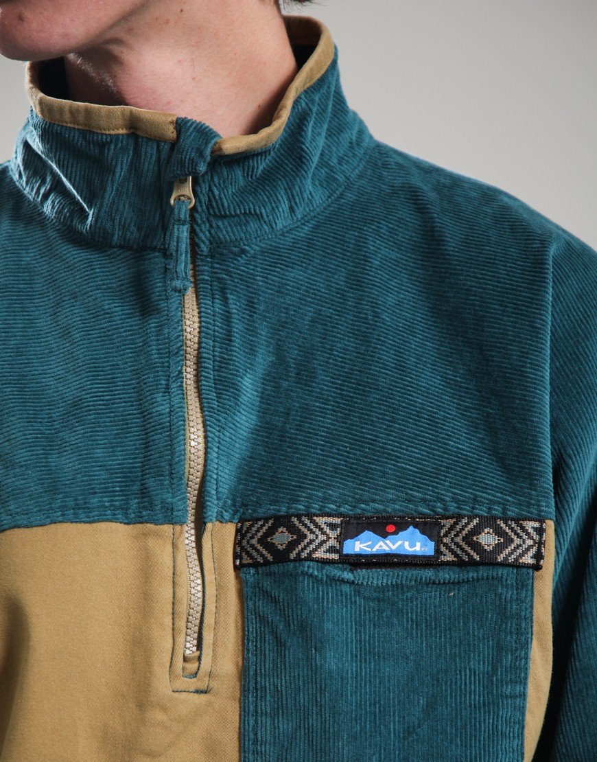 KAVU Throwshirt Flex Green Space