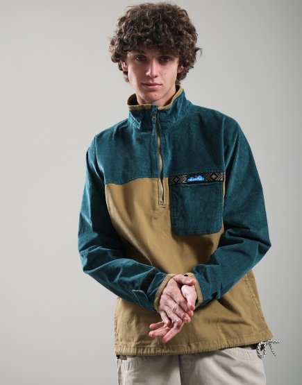 KAVU Throwshirt Flex Green Space