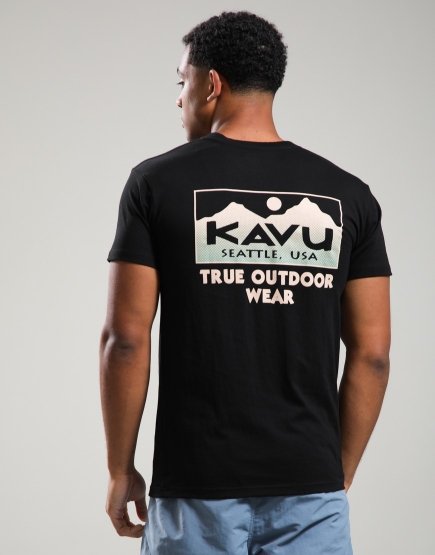 KAVU True Grade T-Shirt Black