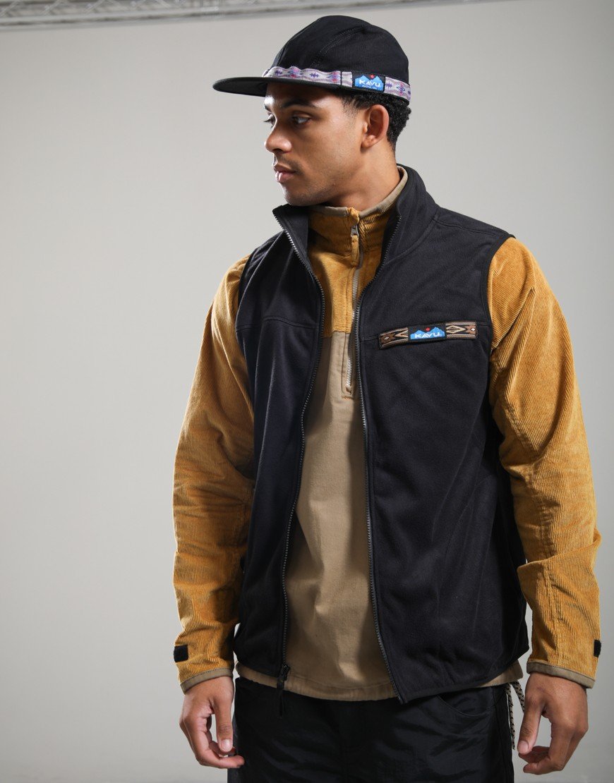 KAVU West Vest Black