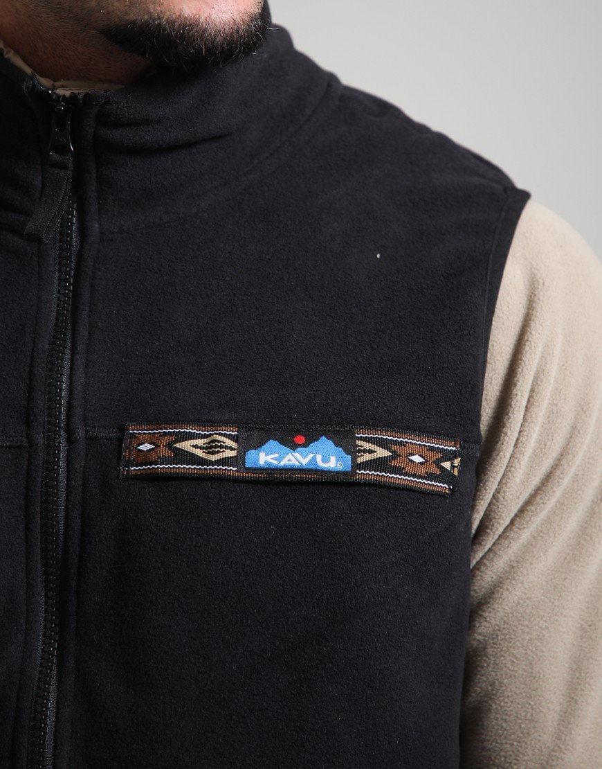 KAVU West Vest Black