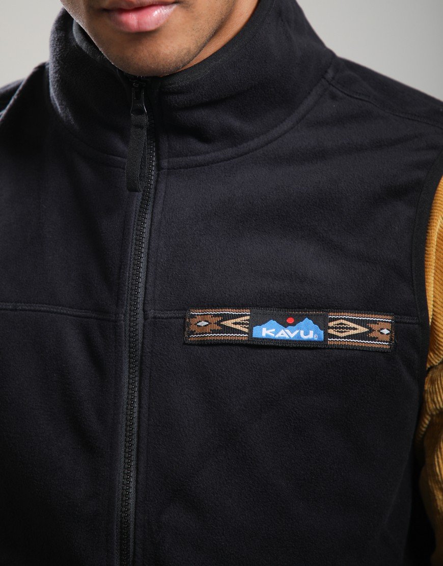 KAVU West Vest Black
