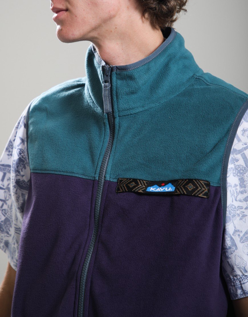KAVU West Vest Purple Kale
