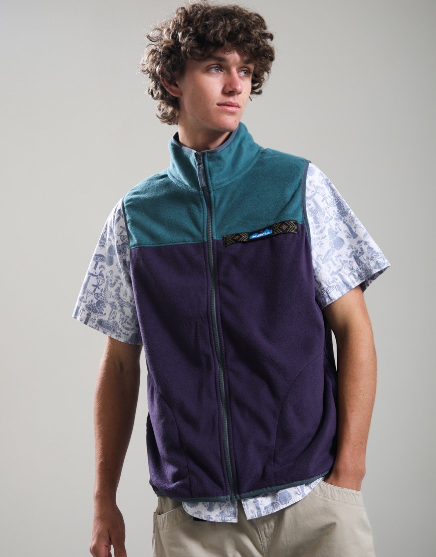 KAVU West Vest Purple Kale