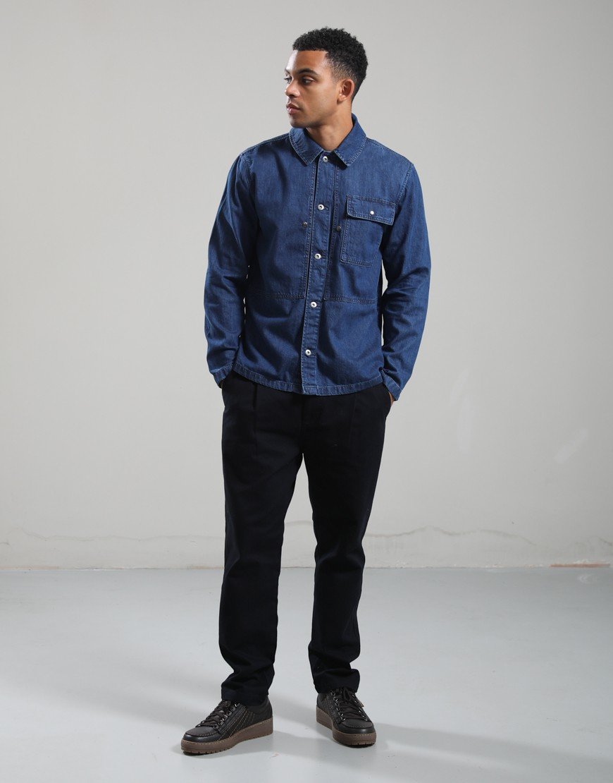 Kestin Barra Overshirt Denim