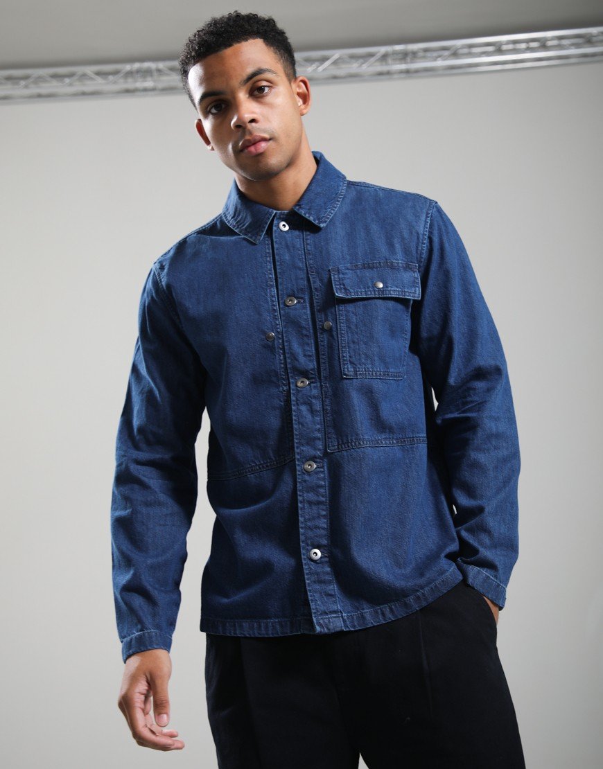 Kestin Barra Overshirt Denim