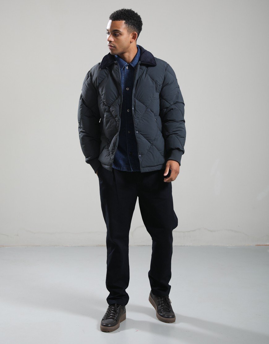 Kestin Dunbar Padded Jacket Charcoal