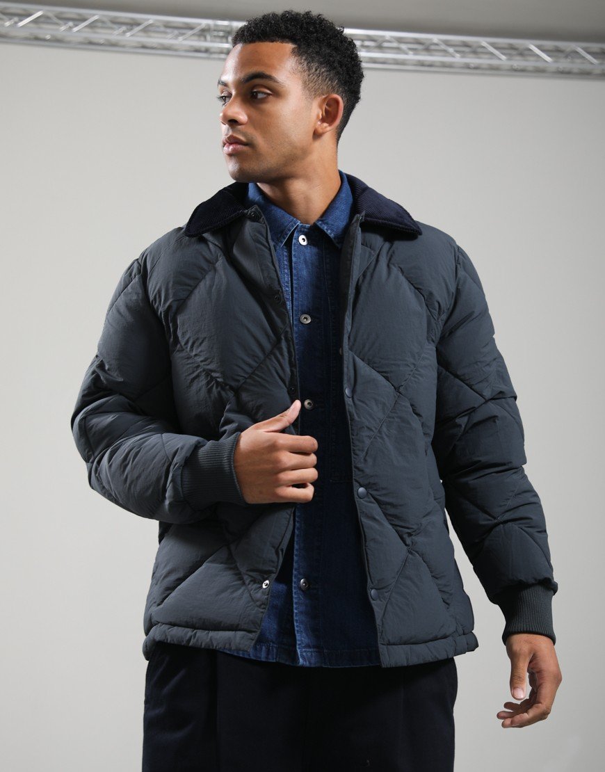 Kestin Dunbar Padded Jacket Charcoal