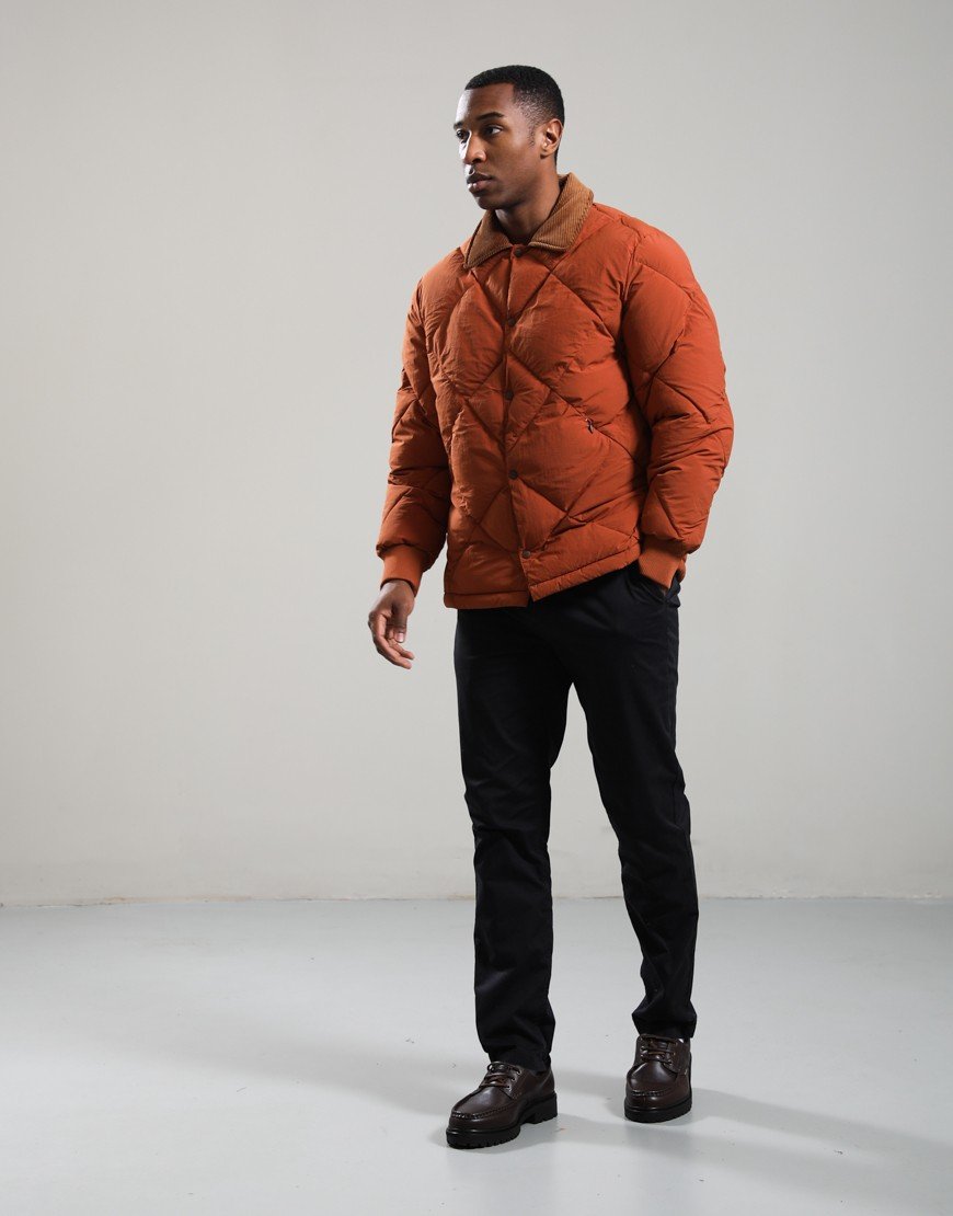Kestin Dunbar Jacket Rust Orange