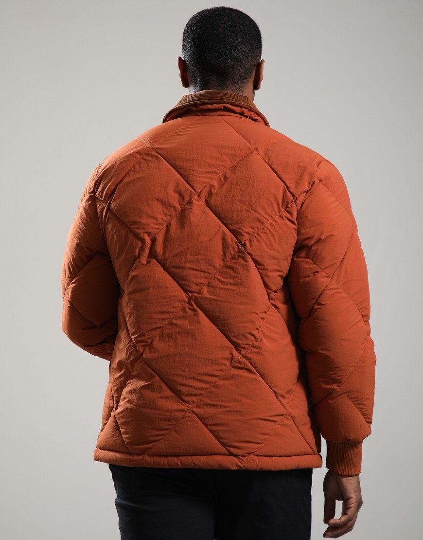 Kestin Dunbar Jacket Rust Orange