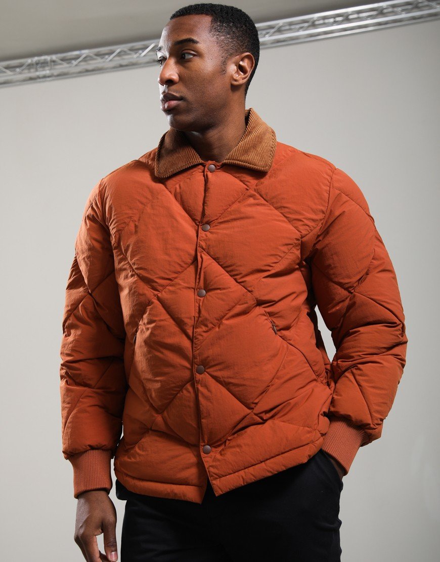 Kestin Dunbar Jacket Rust Orange