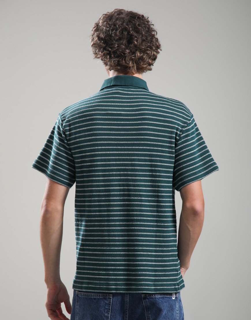 Kestin Dunn Polo Shirt Green/Ecru