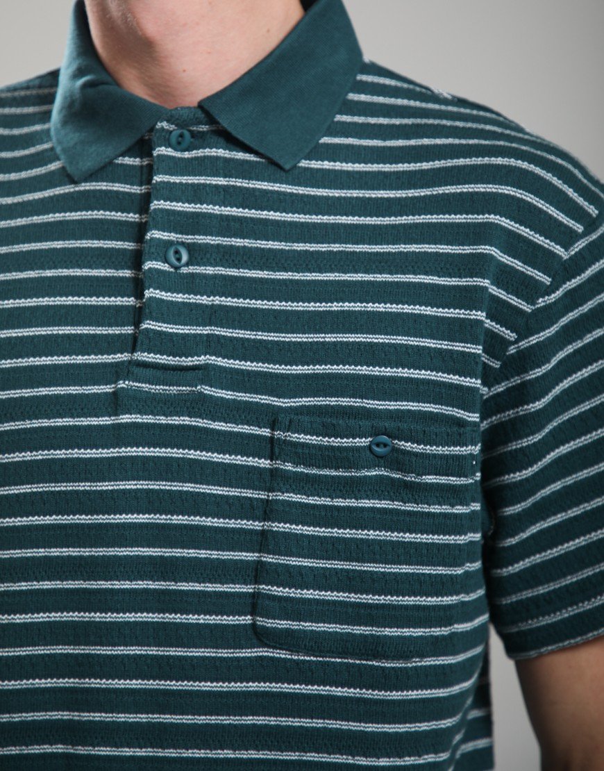 Kestin Dunn Polo Shirt Green/Ecru