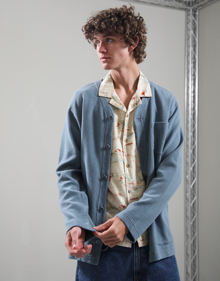 Kestin Dunvegan Cardigan Dusty Blue