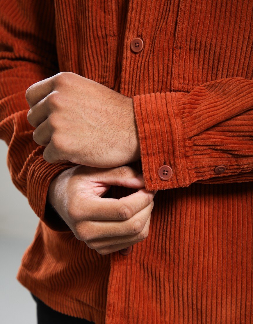 Kestin Durno Overshirt Rust Orange