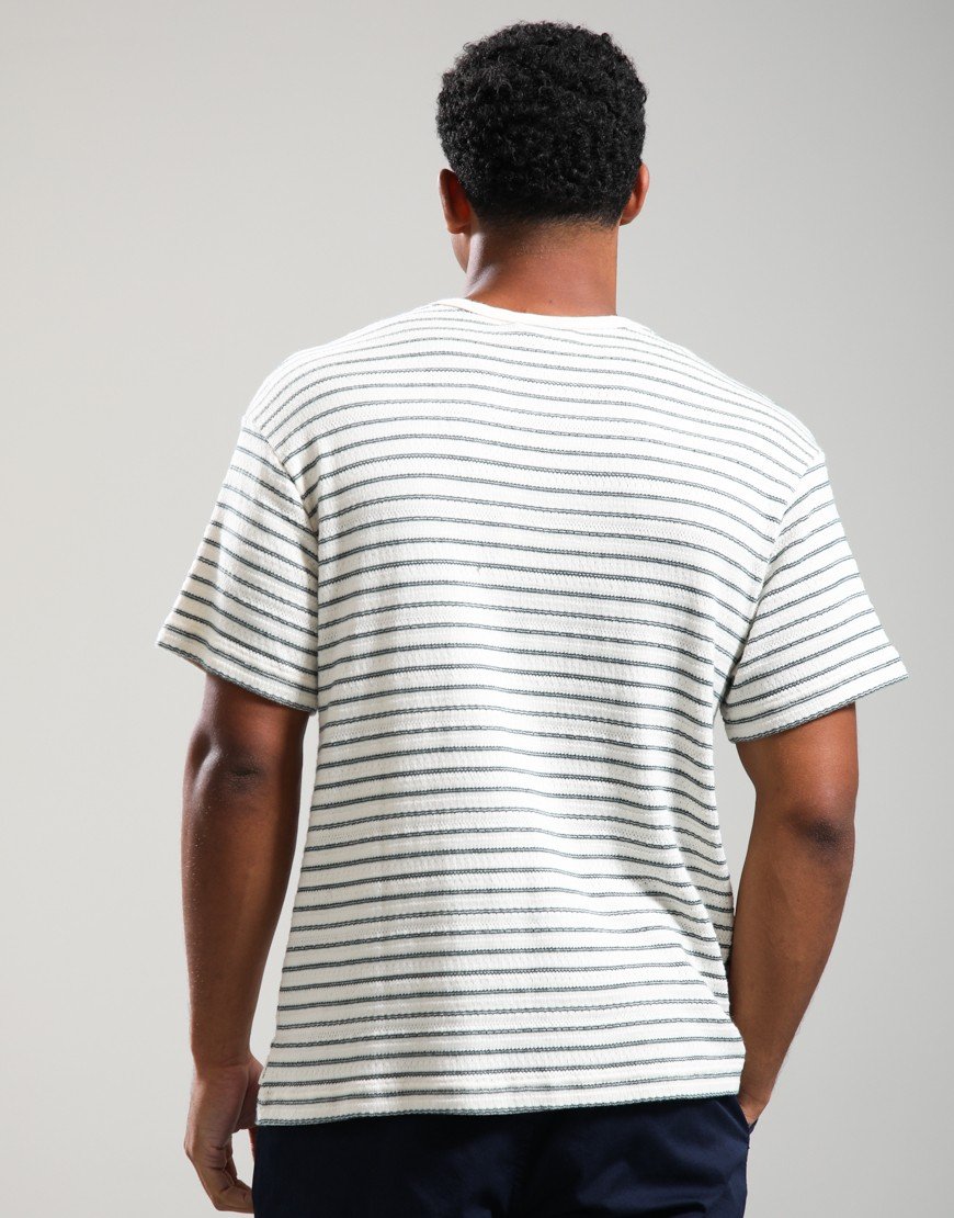 Kestin Fly T-Shirt Ecru/Green