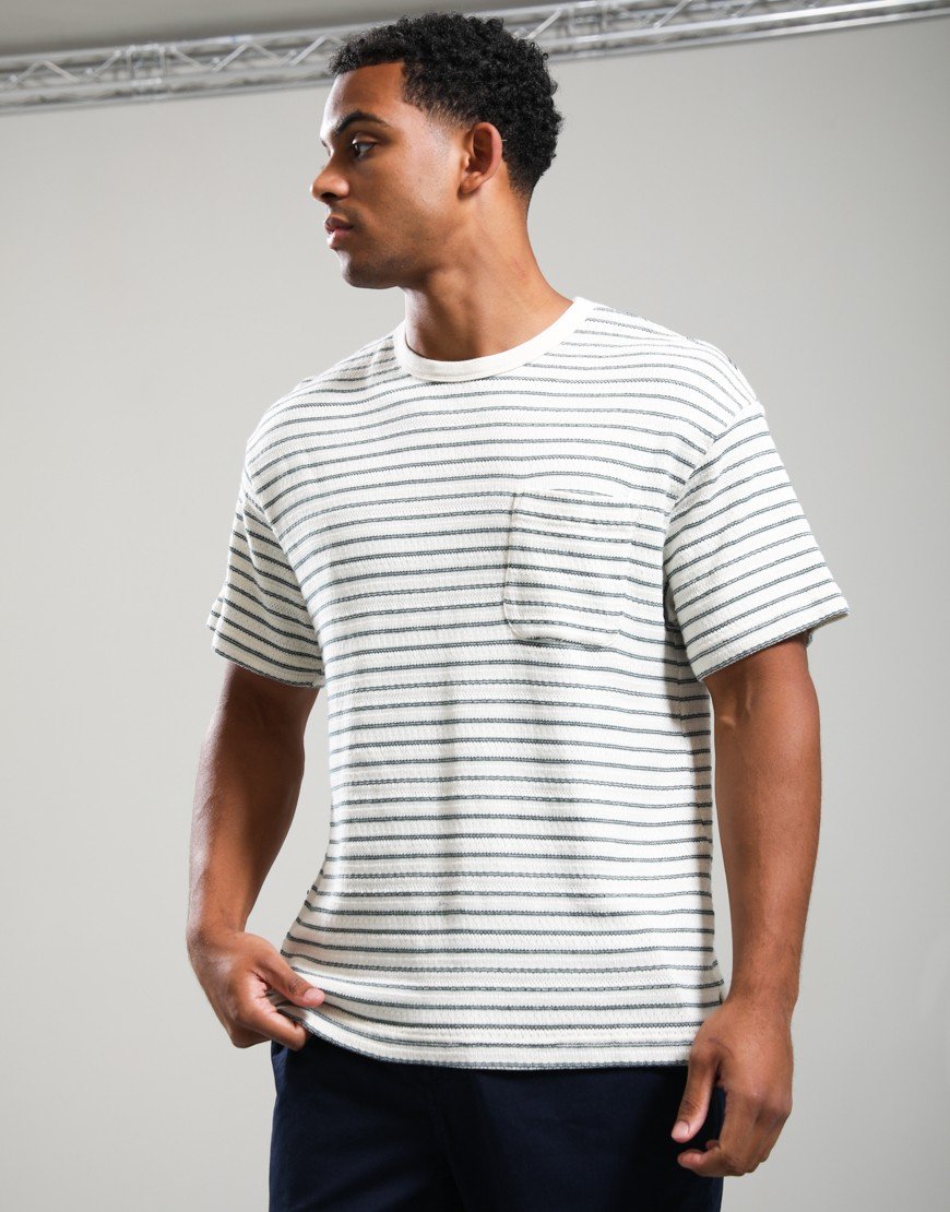 Kestin Fly T-Shirt Ecru/Green