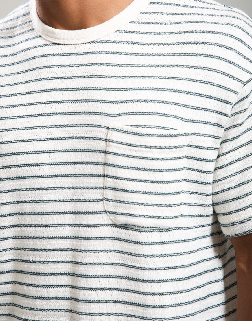 Kestin Fly T-Shirt Ecru/Green