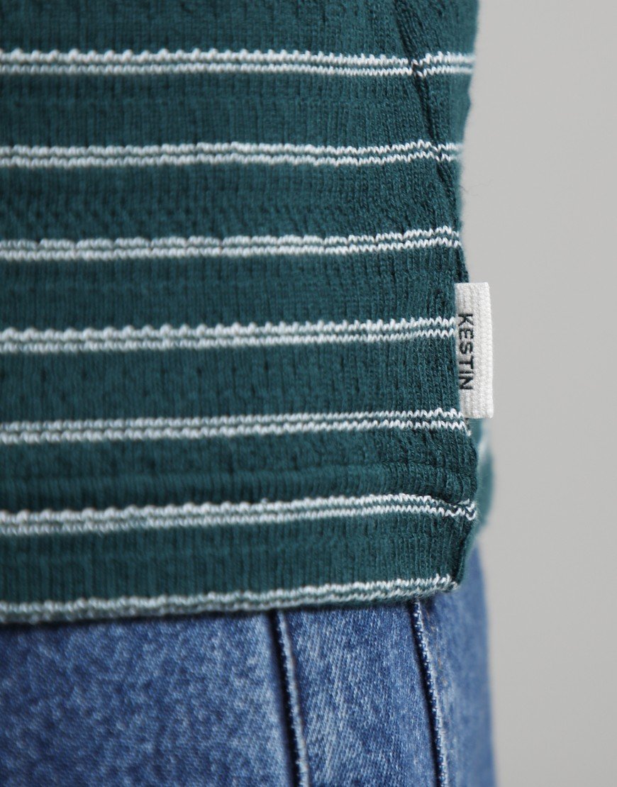 Kestin Fly T-Shirt Green/Ecru