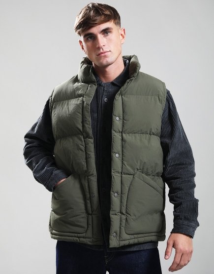 Kestin Pathhead Puffer Vest Dark Olive