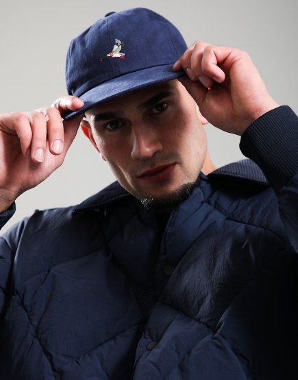 Kestin Twill Cap Navy