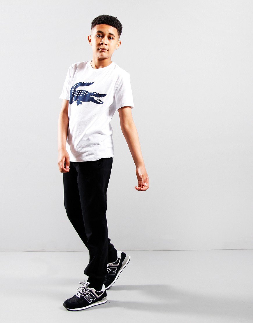 Lacoste Kids Croc T-Shirt White