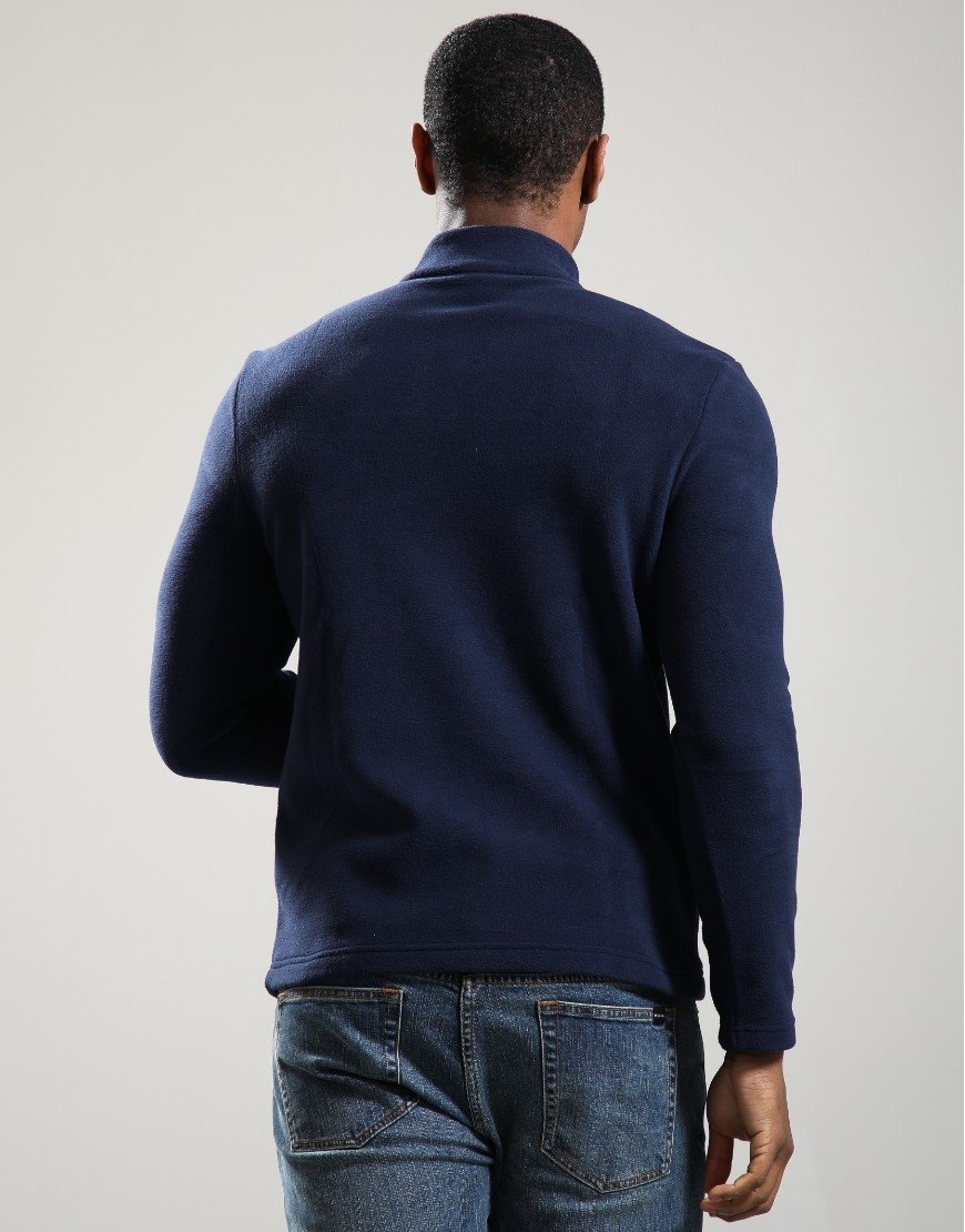 Lacoste 1/4 Polar Fleece Navy Blue