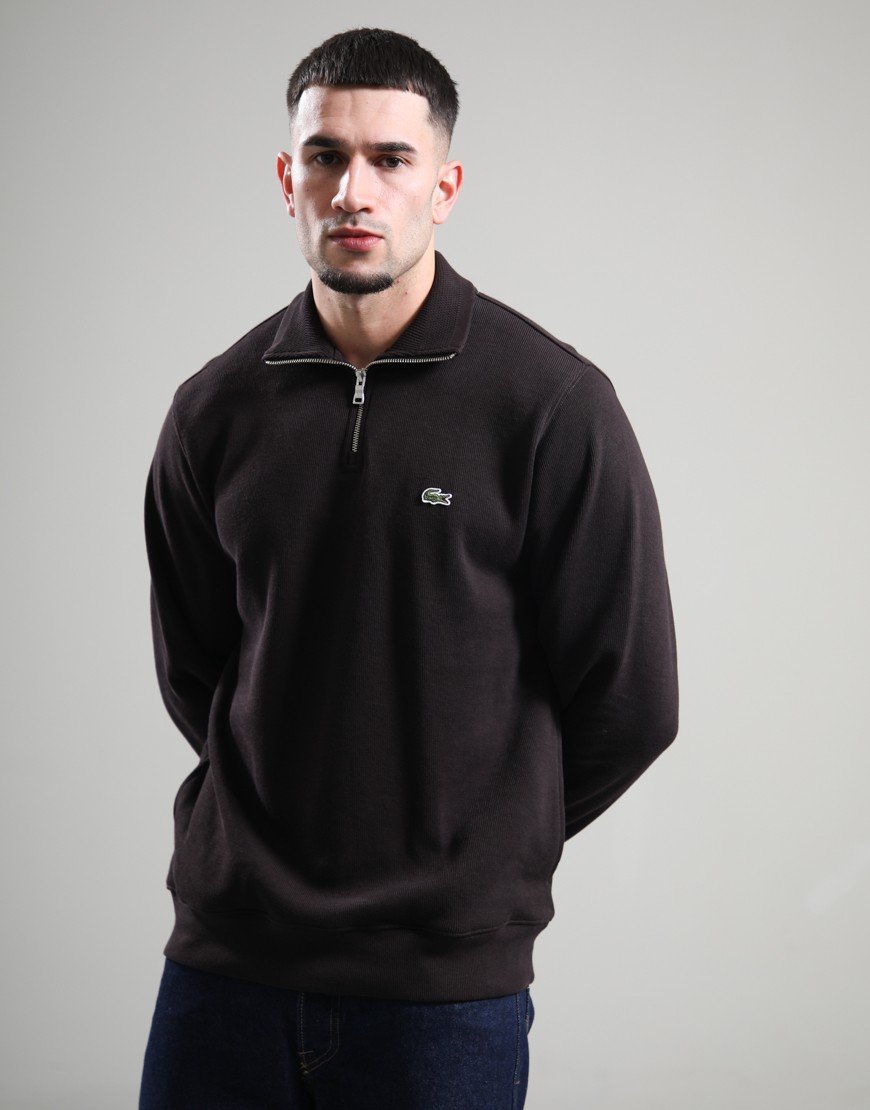 Lacoste Quarter Zip Sweat Buffalo