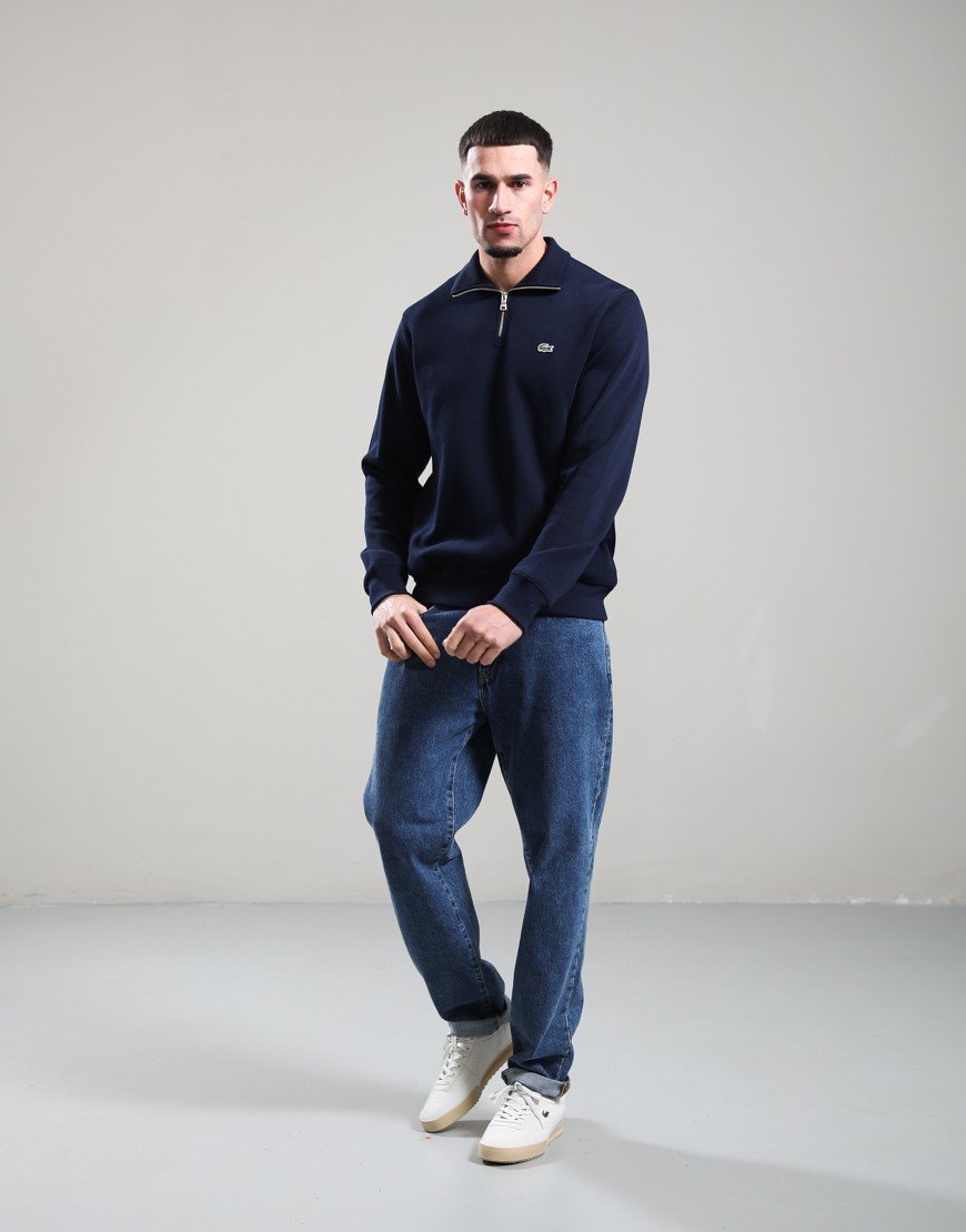 Lacoste Half Zip Sweat Navy