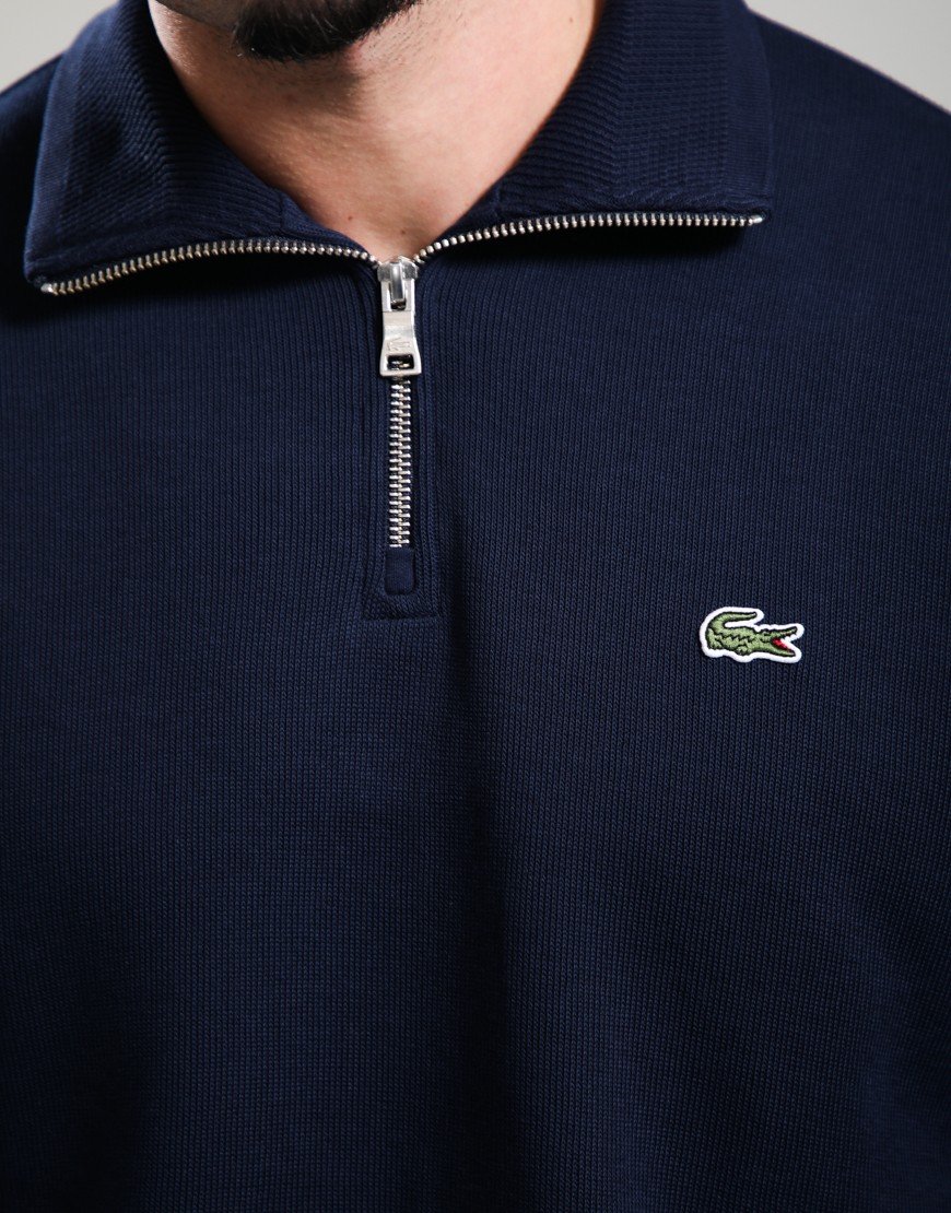Lacoste Half Zip Sweat Navy