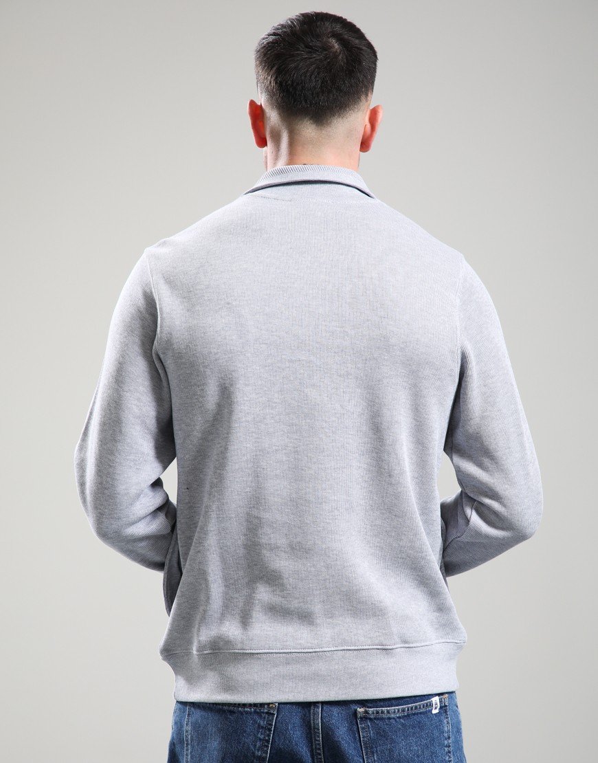 Lacoste Half Zip Sweat Silver Chine