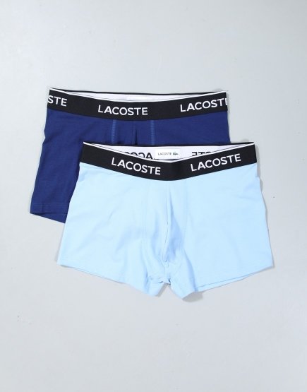 Lacoste 2 Pack Boxer Navy/Blue
