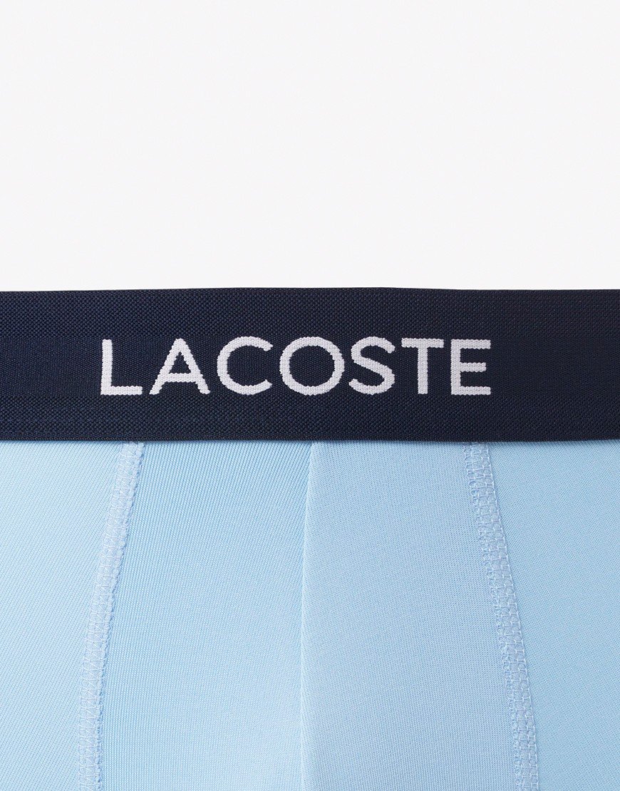 Lacoste Performance 3 Pack Boxers Navy/Blue