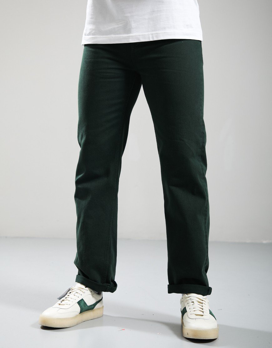 Lacoste 5 Pocket Straight Cut Denim Jeans Green