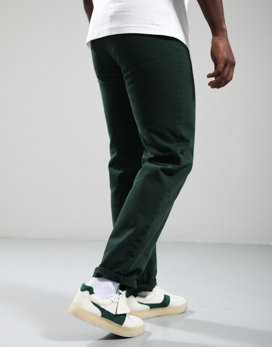 Lacoste 5 Pocket Straight Cut Denim Jeans Green