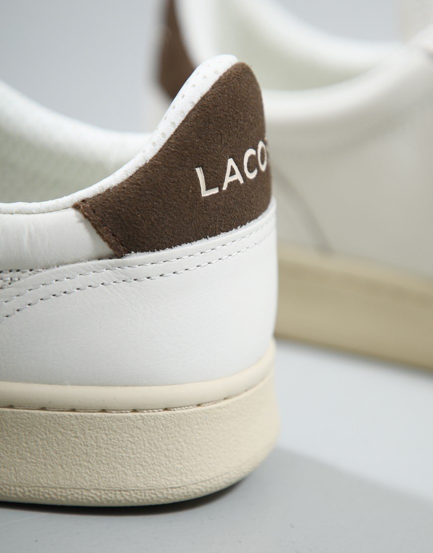 Lacoste Carnaby Set Trainers Off White/Dark Brown