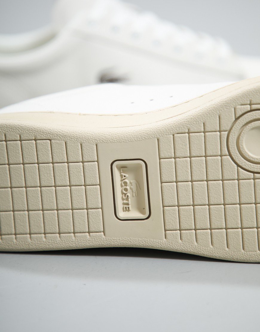 Lacoste Carnaby Set Trainers Off White/Dark Brown