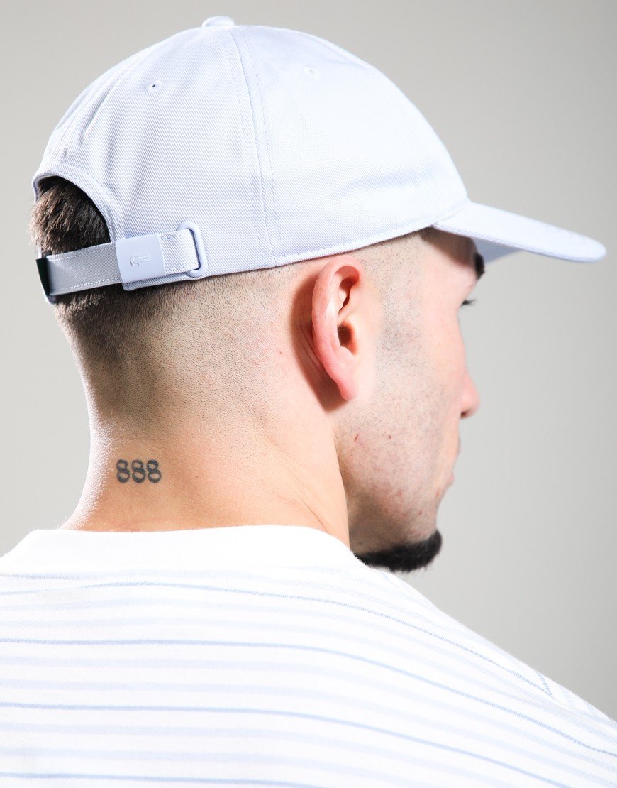 Lacoste Central Croc Cap Light Blue