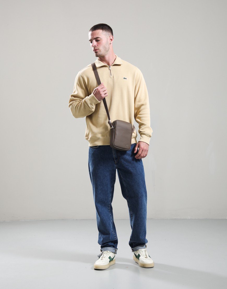 Lacoste Classic Satchel Brown