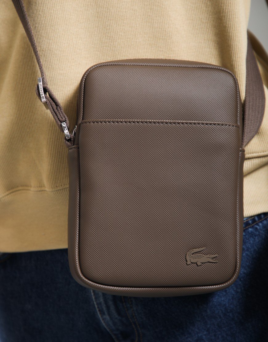 Lacoste Classic Satchel Brown