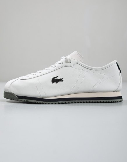 Lacoste Club-Low Trainers Off White/Khaki